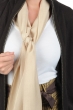 Cashmere & Zijde accessoires sjaals scarva beige 170x25cm